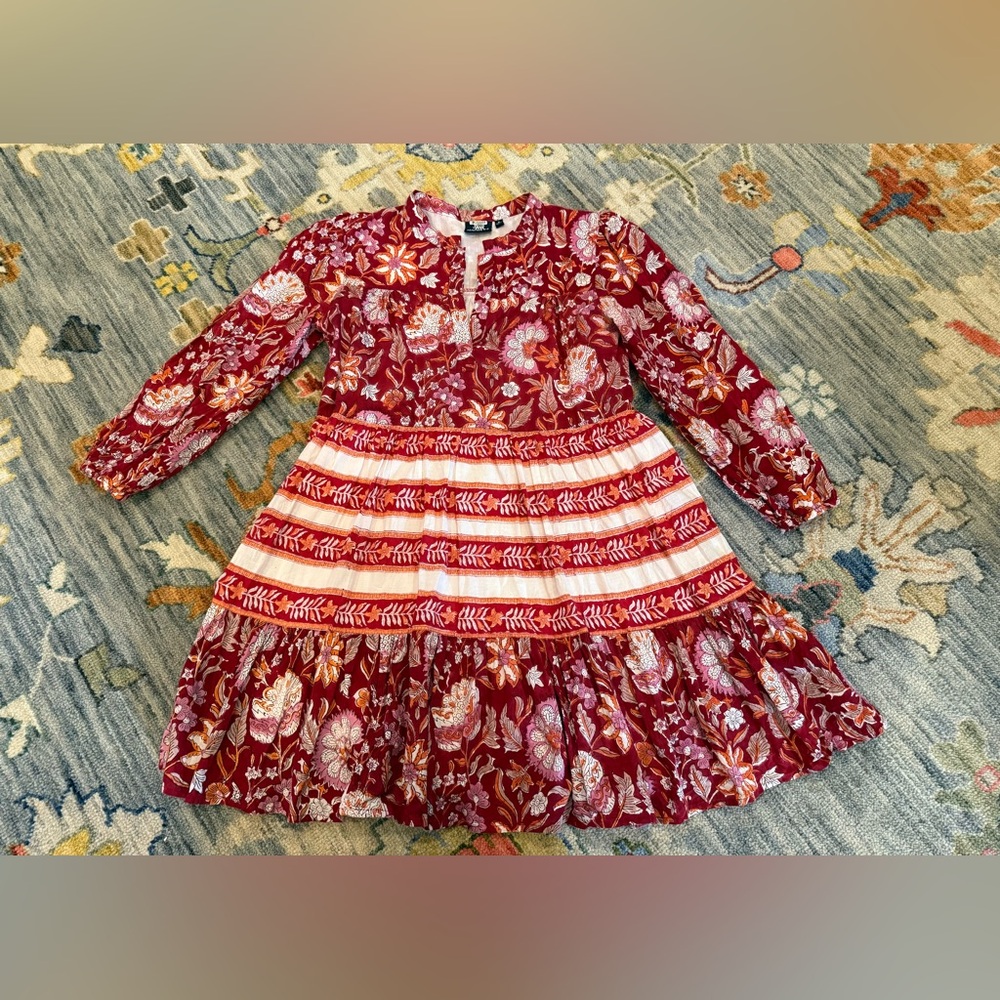 Madison Mathews Folly Mini Dress Size Small